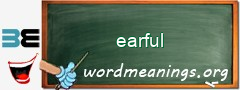 WordMeaning blackboard for earful